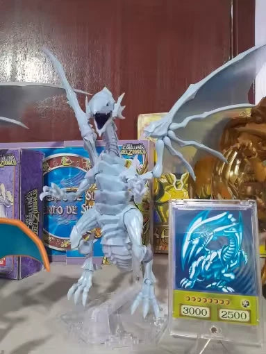 Blue-Eyes White Dragon Yu-Gi-Oh! Anime Collectible Action Figure PVC 5" [Boxed]