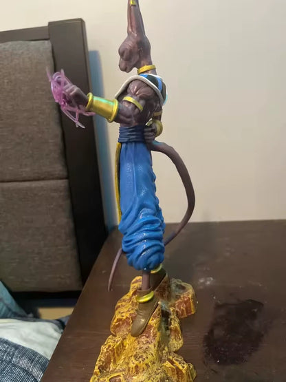 Beerus the Destroyer Dragon Ball Super Anime Figure Model Statue PVC 11" [No Box]
