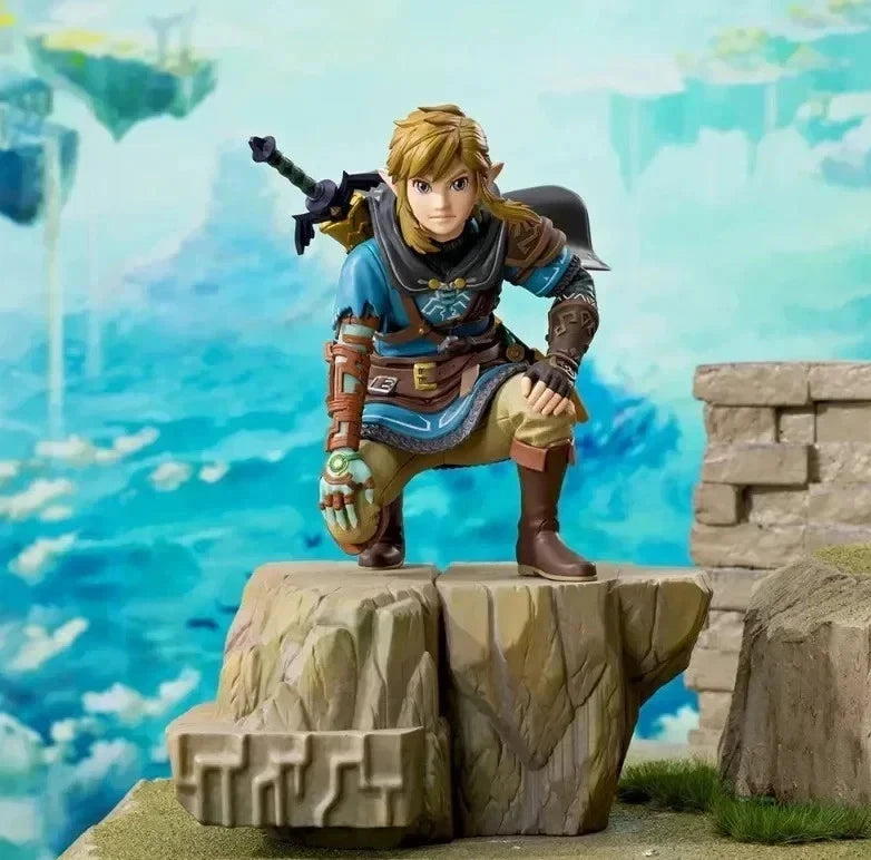 Link The Wind Walker Legend Of Zelda Kingdom Of Tears Figure PVC 4.7" [Boxed]