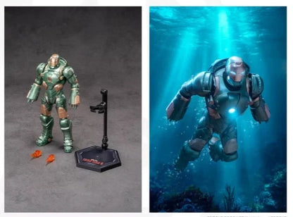 Iron Man Hydro Mark 6 Marvel Adjustable Limited Editon Action Figure PVC 7" [Boxed]