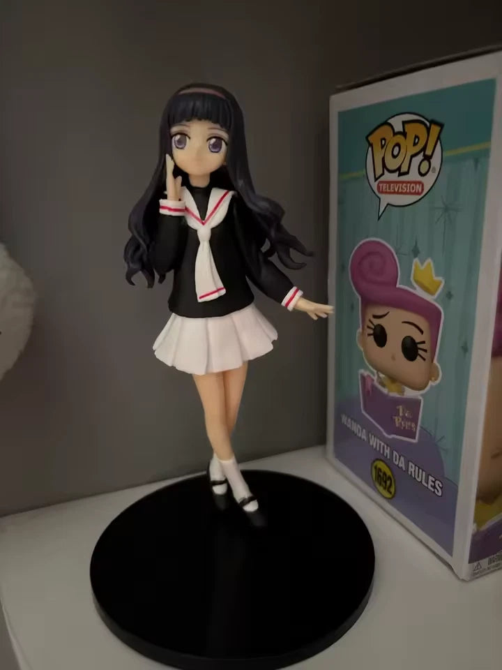 Tomoyo Daidouji Cardcaptor Sakura Cute Anime Figure Model Statue PVC 6" [Boxed]