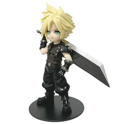 Zack, Tifa, Aerith, or Cloud Final Fantasy Gaming Figurines PVC 4" [Boxed]