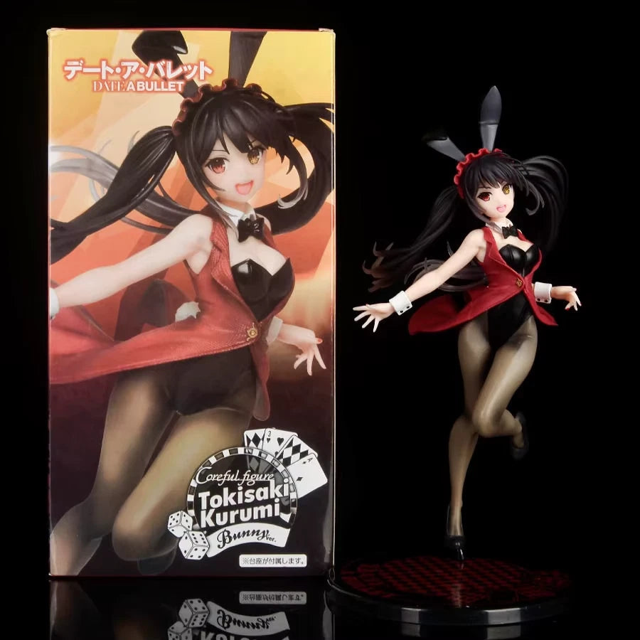 Kurumi Tokisaki Bunny Ver Date A Live Anime Figure Model Statue PVC 8" [Boxed]