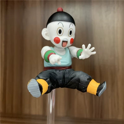 Chiaotzu Dragon Ball Z Adjustable Anime Figure Model Statue PVC 3" [Boxed]