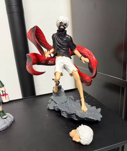 Ken Kaneki Centipede Tokyo Ghoul Iconic Anime Figure PVC 7" [No Box]