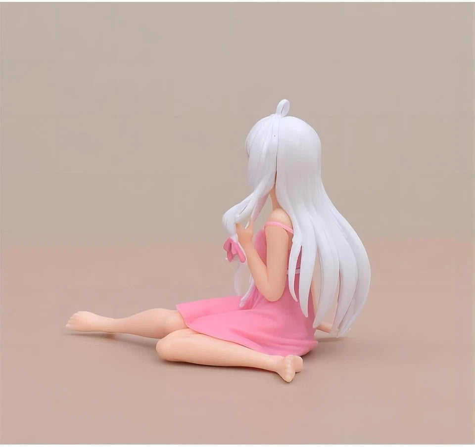 Elaina Pajamas Wandering Witch Anime Kawaii Desktop Figure 4.3 in [No Box]