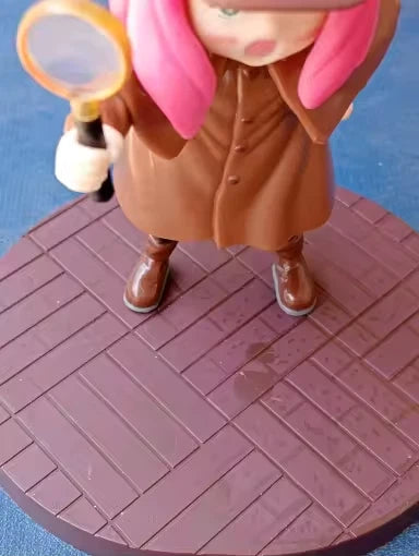 Anya Forger Winter Detective Spy × Family Anime Kawaii Figure PVC 5.2" [Boxed]