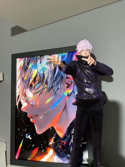 Gojo Satoru Hollow Purple Jujutsu Kaisen In-Demand Anime Figure PVC 10" [No Box]