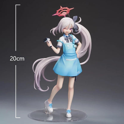 Asagi Mutsuki Store Clerk Blue Archive RPG Kawaii Cute Figure 8" [Boxed]
