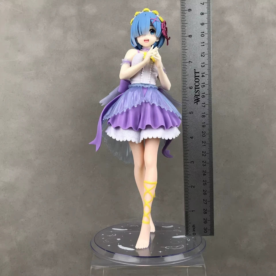 Rem Fairy Angel Re: Zero Anime Collectible Kawaii Figure PVC 7" [No Box]
