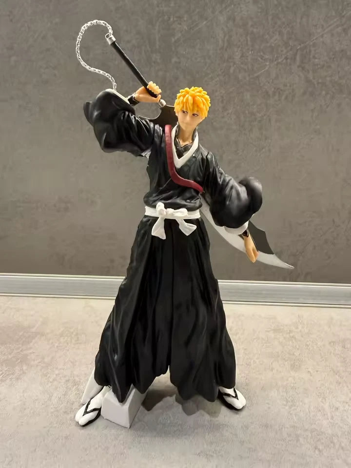 Ichigo Kurosaki Bleach Collectible Anime Figure Model Statue PVC 8" [Boxed]
