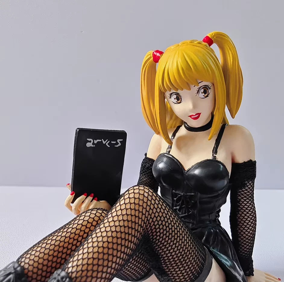 Misa Amane Sitting Pose Death Note Desktop Anime Figure Model PVC 4" [Boxed]