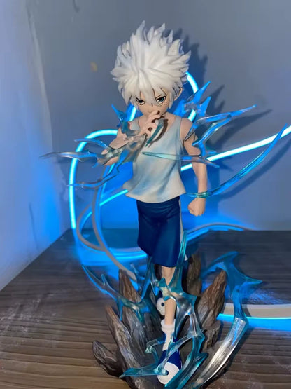 Killua Godspeed Hunter × Hunter Collectible Iconic Anime Figure PVC 8" [Boxed]