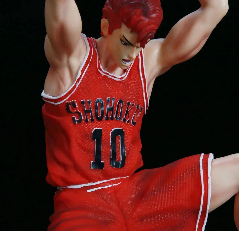 Sakuragi Hanamichi Dunking Slam Dunk Anime Figure Model Statue PVC 15" [Boxed]