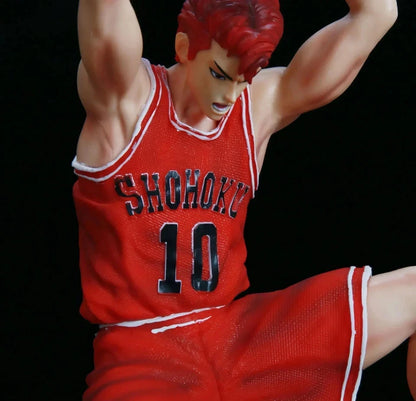 Sakuragi Hanamichi Dunking Slam Dunk Anime Figure Model Statue PVC 15" [Boxed]