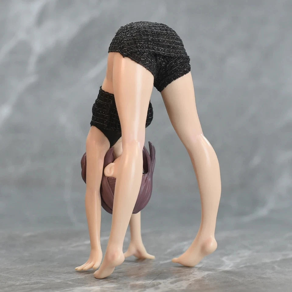 Sayaka Yoga Pose Mitasarete Mezameru Asa ni Manga Cast Off Figure PVC 5" [No Box] *Adult Collectible*