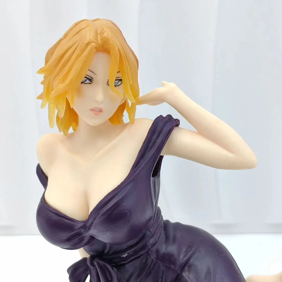 Rangiku Matsumoto Relax Time Bleach Kawaii Anime Figure Model Statue PVC 4" [Boxed]