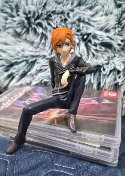 Chuuya Nakahara Sitting Bungo Stray Dogs Desktop Anime Figure Model Statue PVC 5.3" [Boxed]