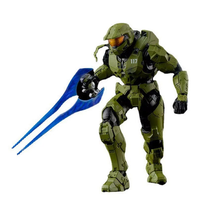 Master Chief Spartan-II 117 Halo Adjustable Rare Action Figure PVC 6.4" [Boxed]