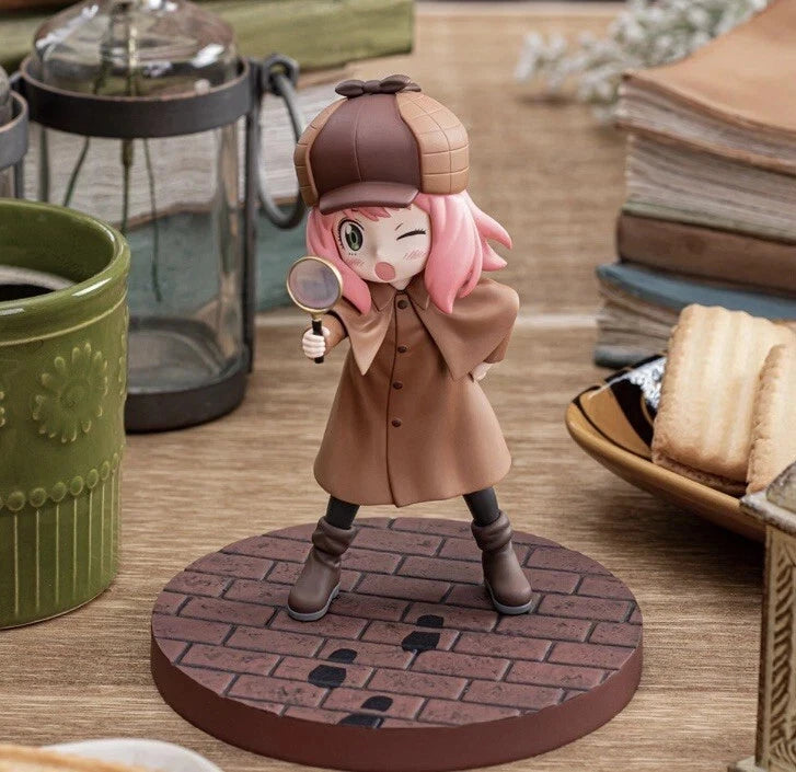 Anya Forger Winter Detective Spy × Family Anime Kawaii Figure PVC 5.2" [Boxed]