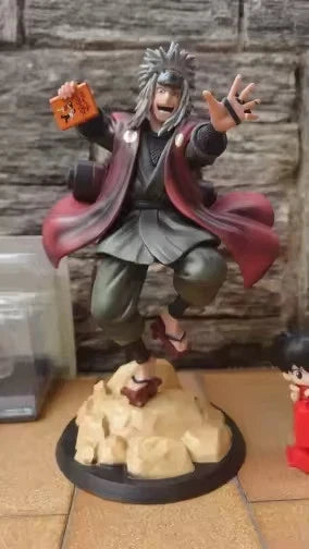 Jiraiya the Pervy Sage Naruto Shippuden Anime Figure Model Statue PVC 8" [Boxed]