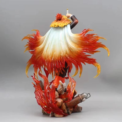 Kyojuro Flame Breathing Demon Slayer Collector-Grade Anime Figure PVC 11" [Boxed]