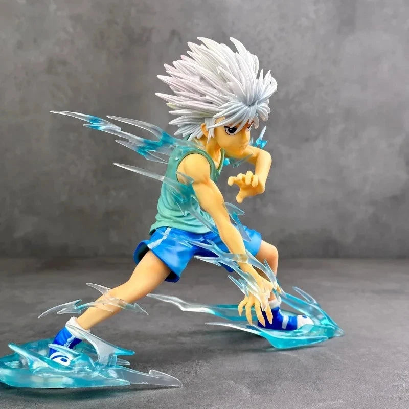 Killua Zoldyck Godspeed Hunter × Hunter NEW Anime Figure Model Statue PVC 6" [Boxed]