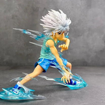 Killua Zoldyck Godspeed Hunter × Hunter NEW Anime Figure Model Statue PVC 6" [Boxed]
