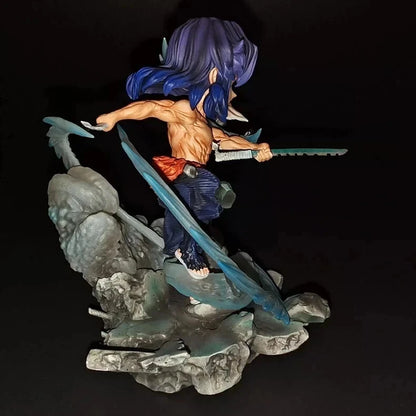 Inosuke Hashibira Demon Slayer Anime Collectible Chibi Figurine PVC 3.5" [Boxed]