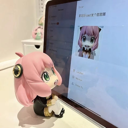 Anya Forger Spy × Family Anime Kawaii Desktop Miniature Figurine PVC 3.9" [No Box]