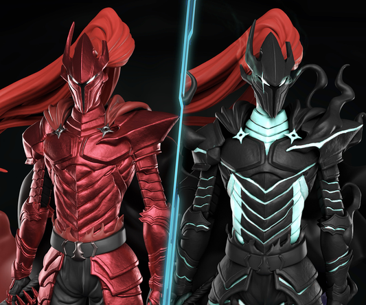 Igris The Blood-Red Commander Solo Leveling Anime Action Figure PVC 9" [No Box]