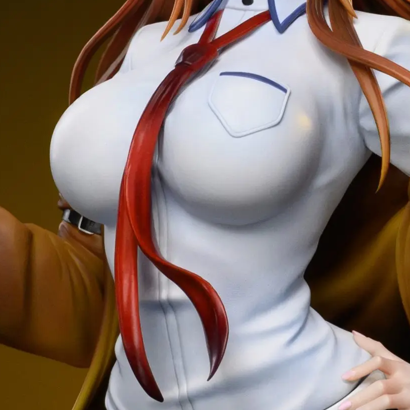 Kurisu Makise School Uniform Steins;Gate Anime Figure Model Statue PVC 8.5" [Boxed]