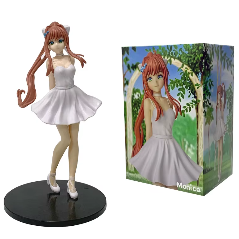 Doki Doki Literature Club!: Monika White Dress Ver. 1/10 Scale Figure