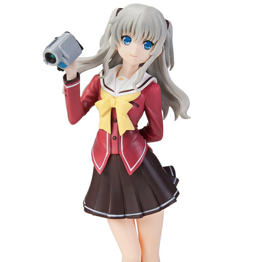 Nao Tomori School Uniform Charlotte Anime Figure Model Statue PVC 7.6" [Boxed]